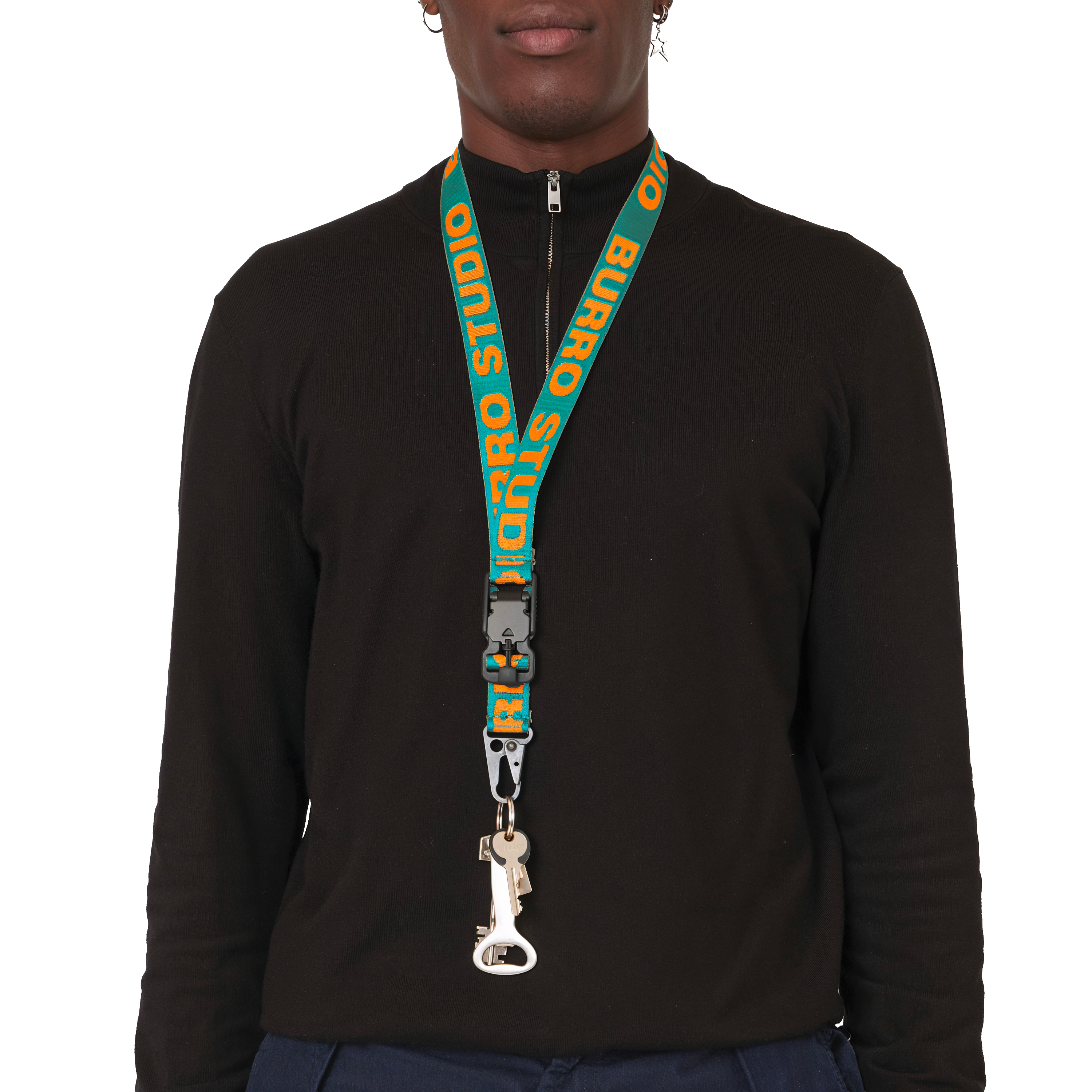 BS Lanyard Tech Turquoise Orange