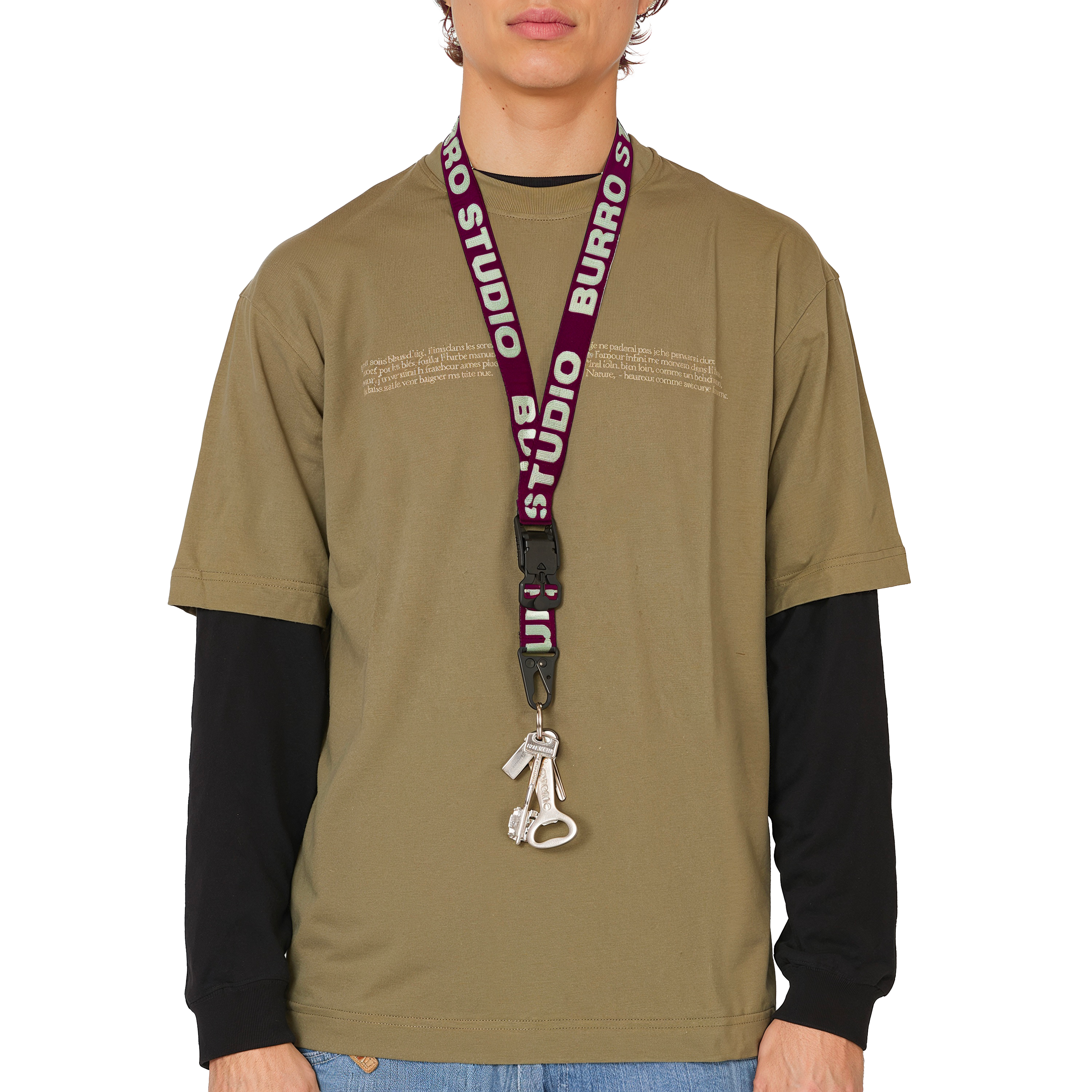 BS Lanyard Tech Purple Mint