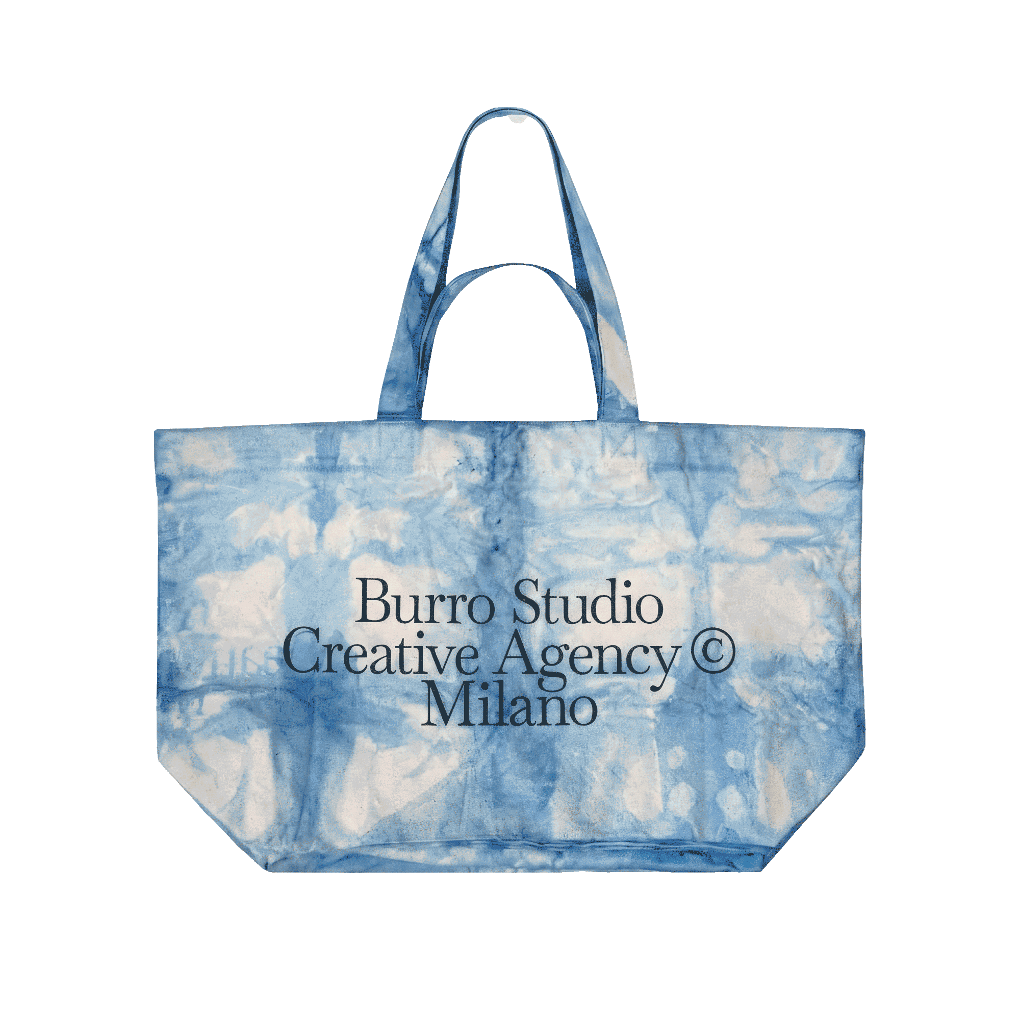 BS Tote Bag Tie Dye Black