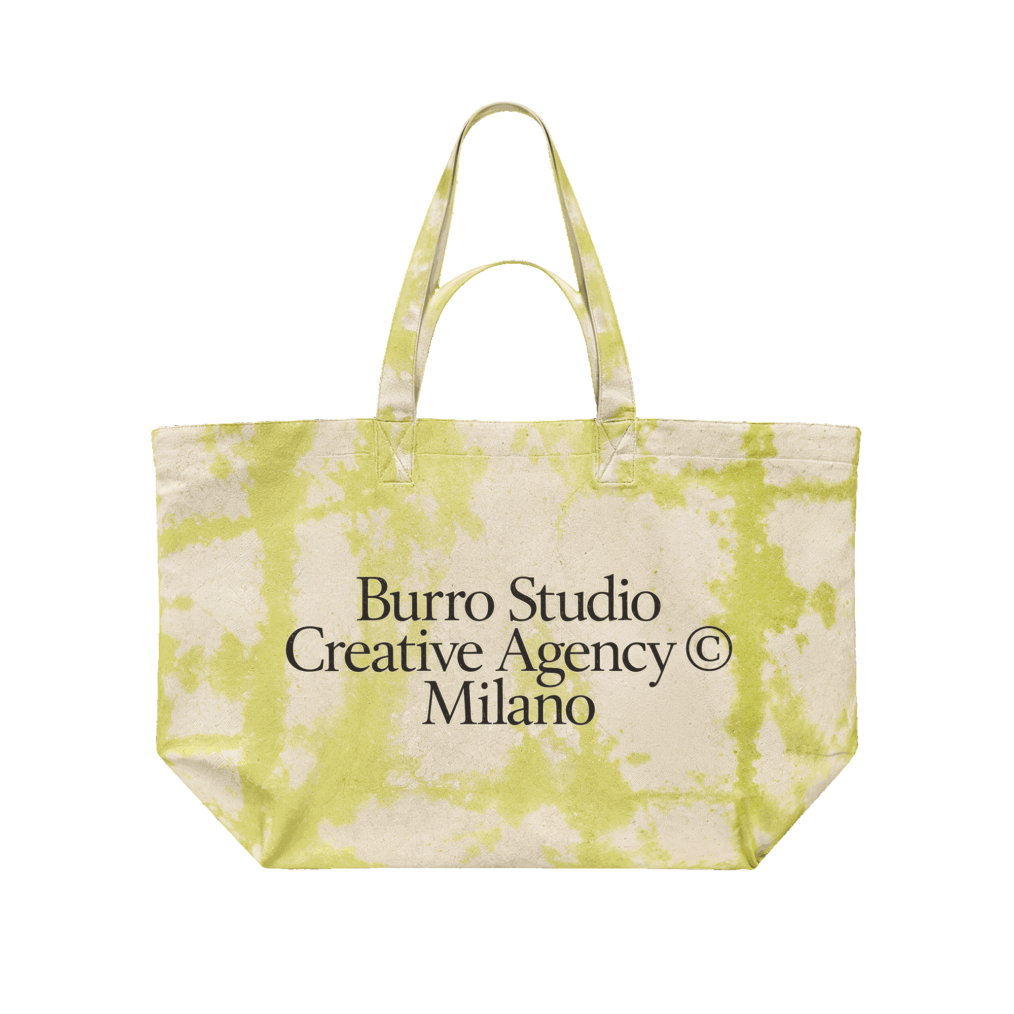 BS Tote Bag Tie Dye Black