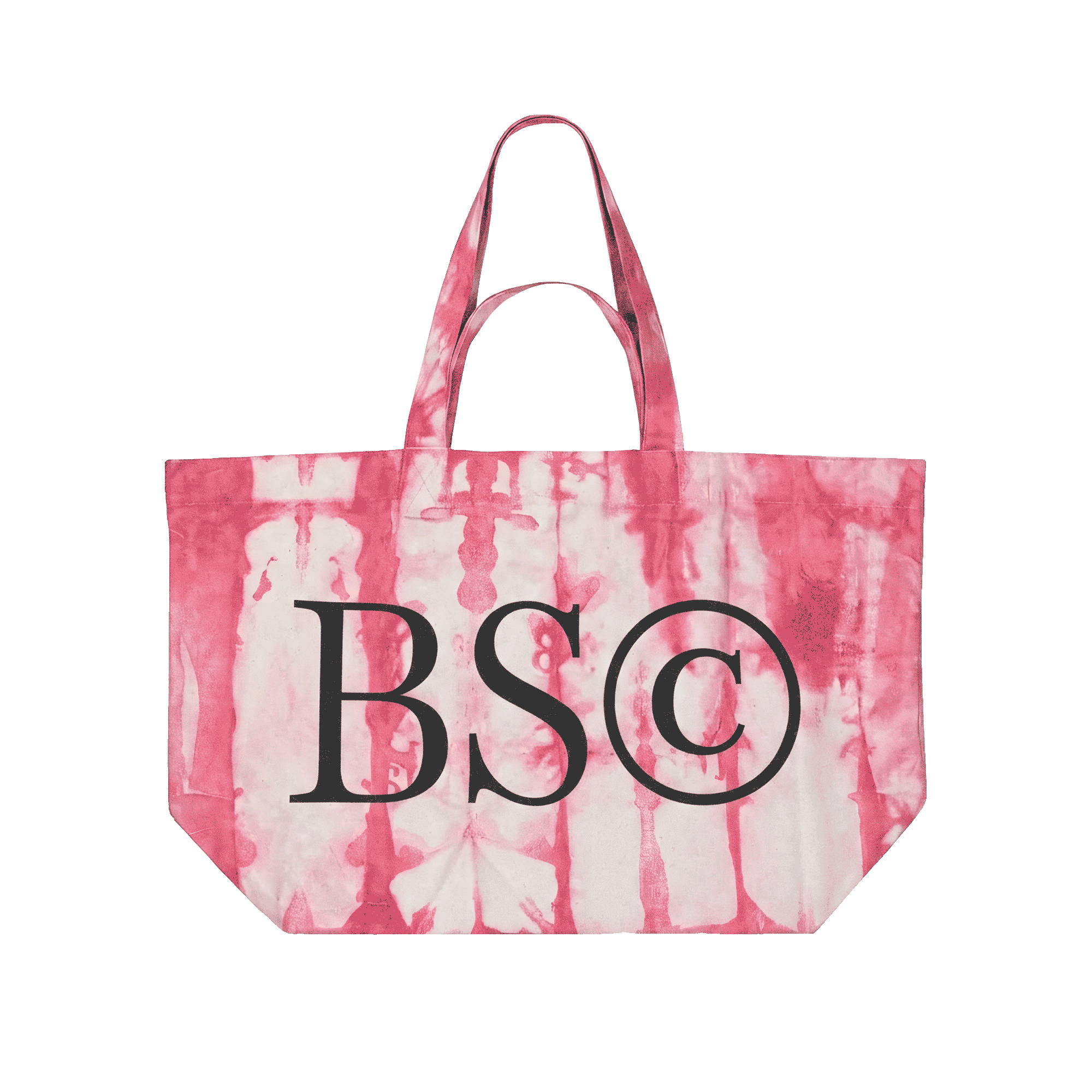 BS Tote Bag Tie Dye Black