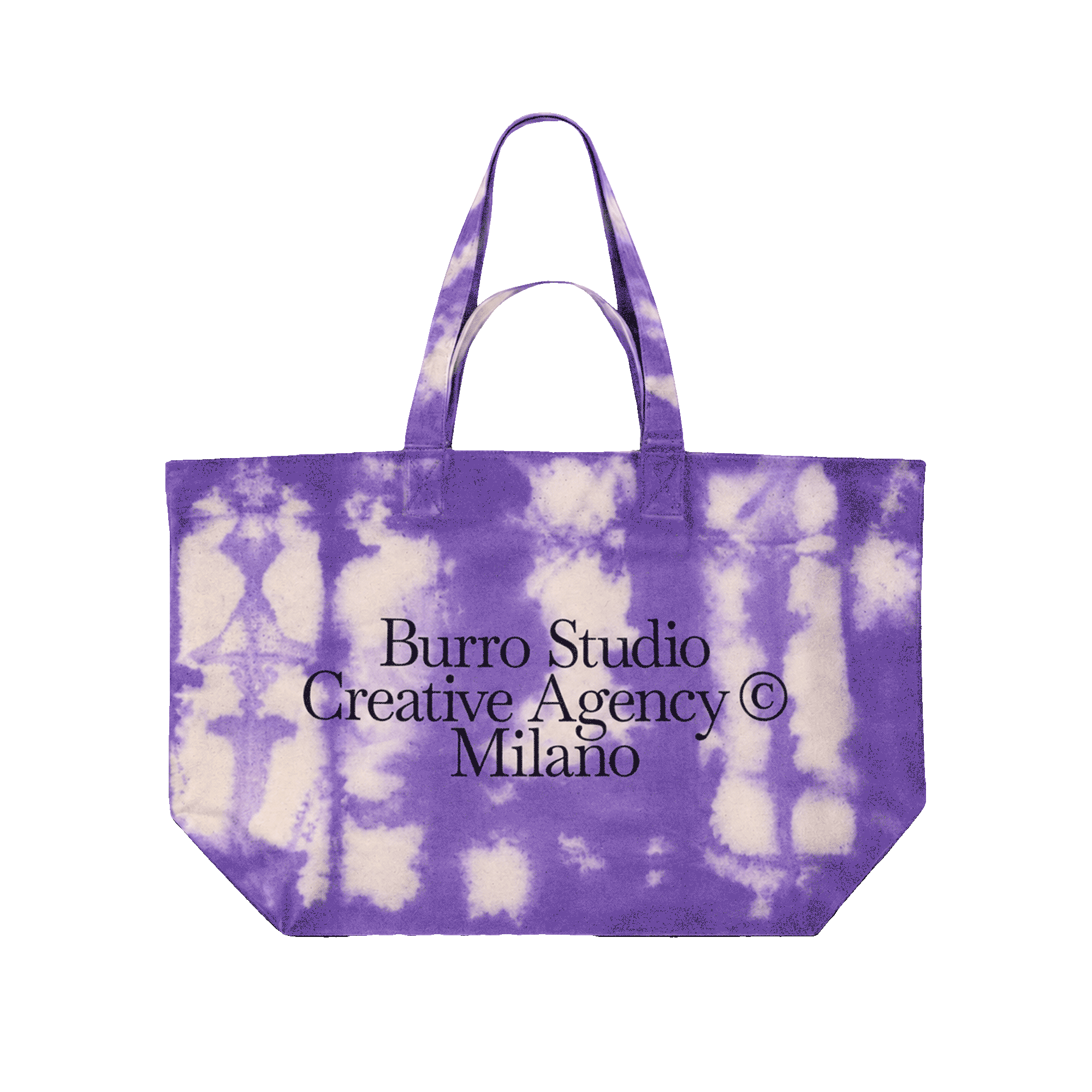 BS Tote Bag Tie Dye Black