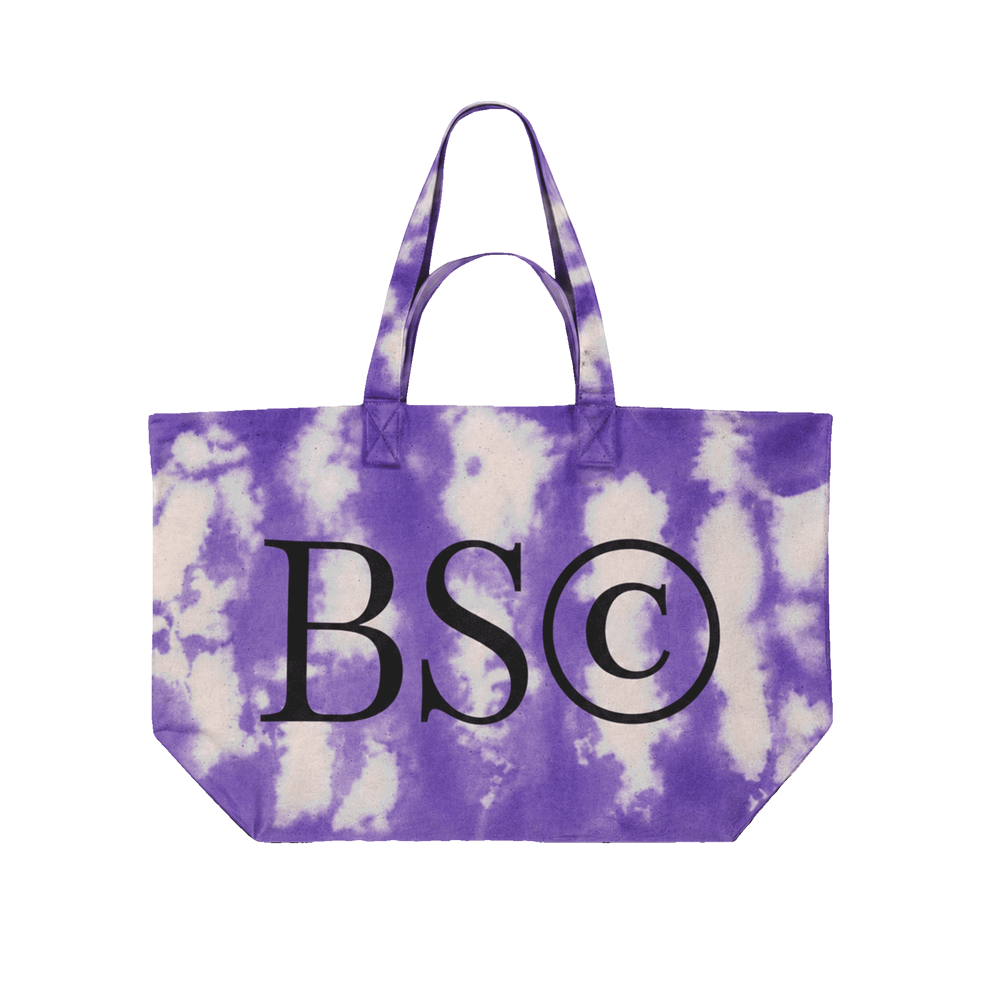 BS Tote Bag Tie Dye Black