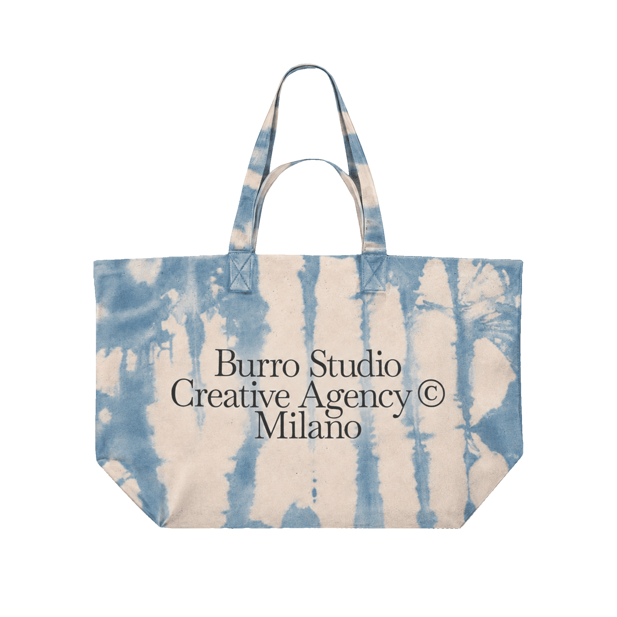 BS Tote Bag Tie Dye Black