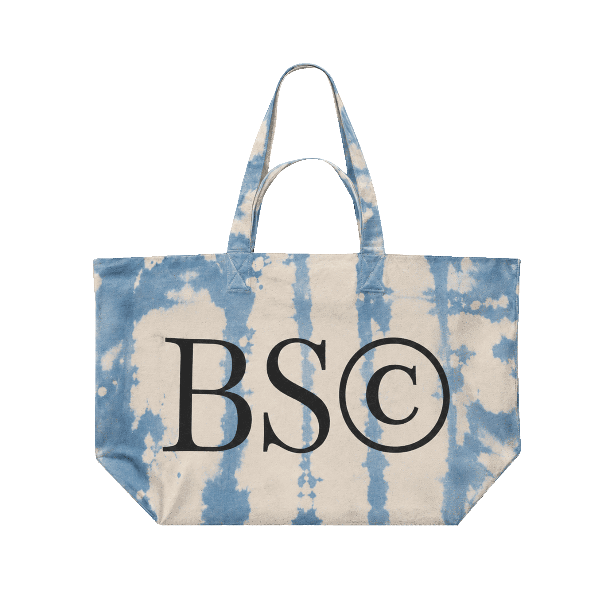 BS Tote Bag Tie Dye Black