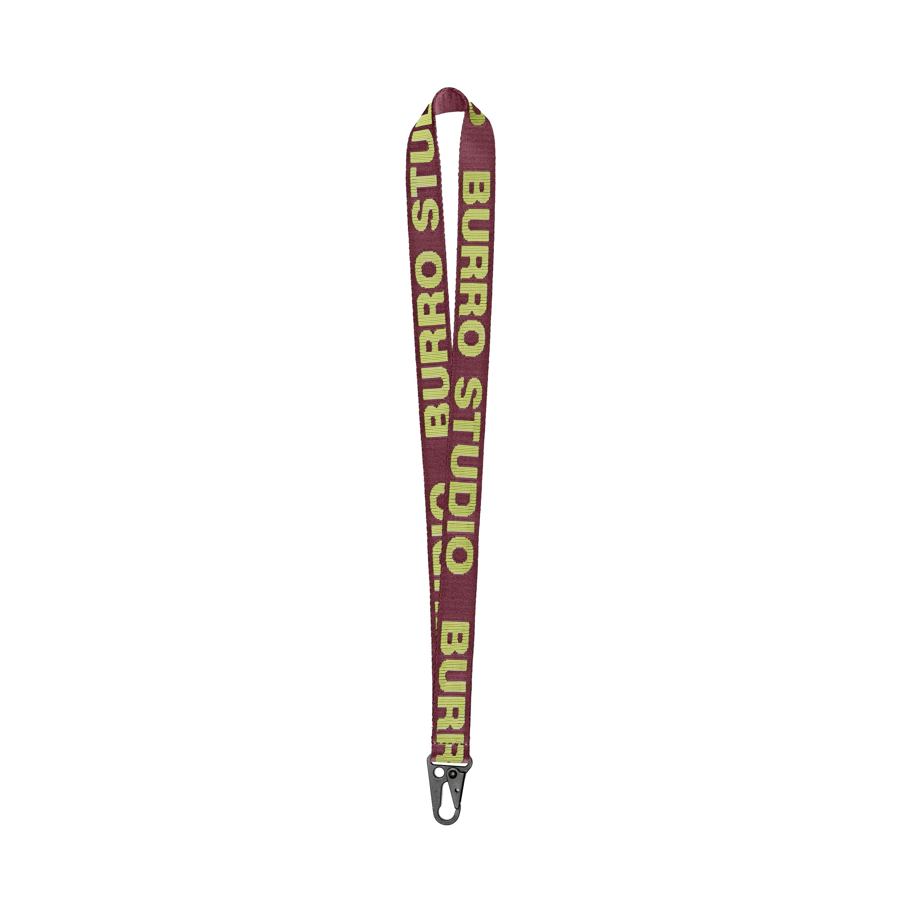 BS Lanyard Burgundy Green