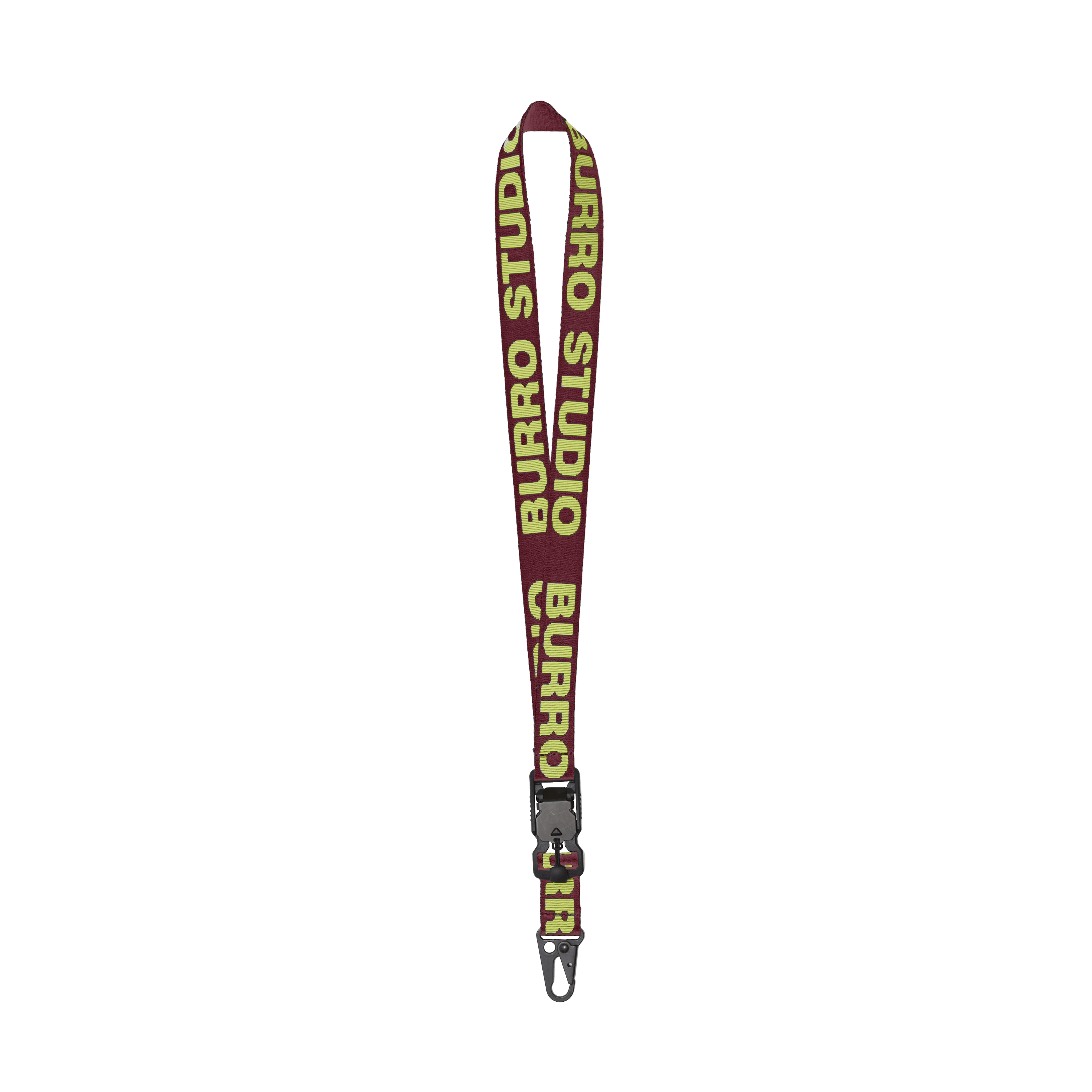 BS Lanyard Tech Burgundy Green