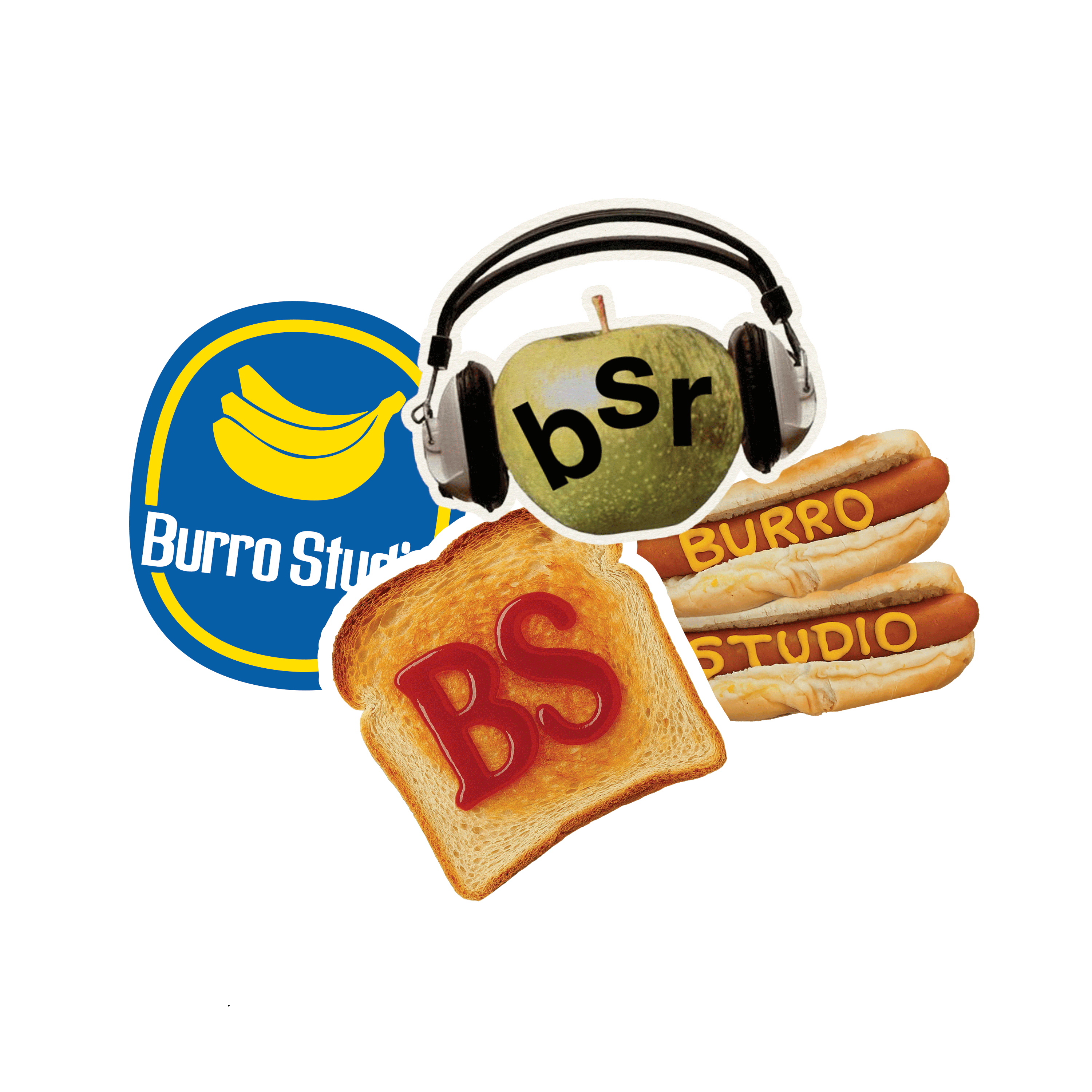 BS/BSR Sticker AirPods