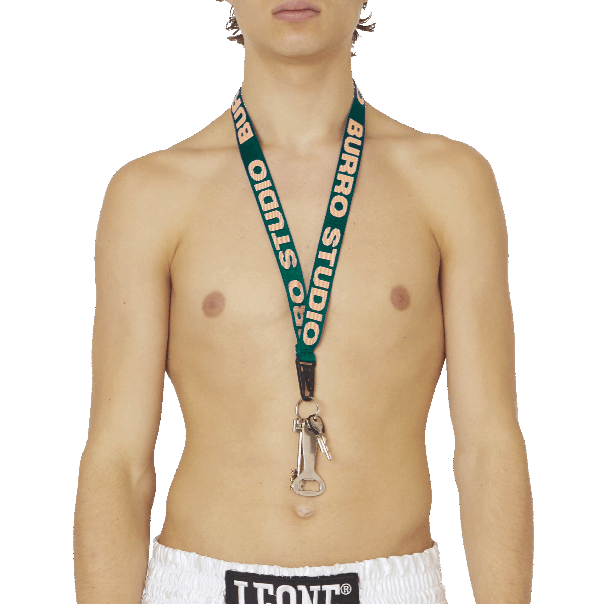 BS Lanyard Green Salmon