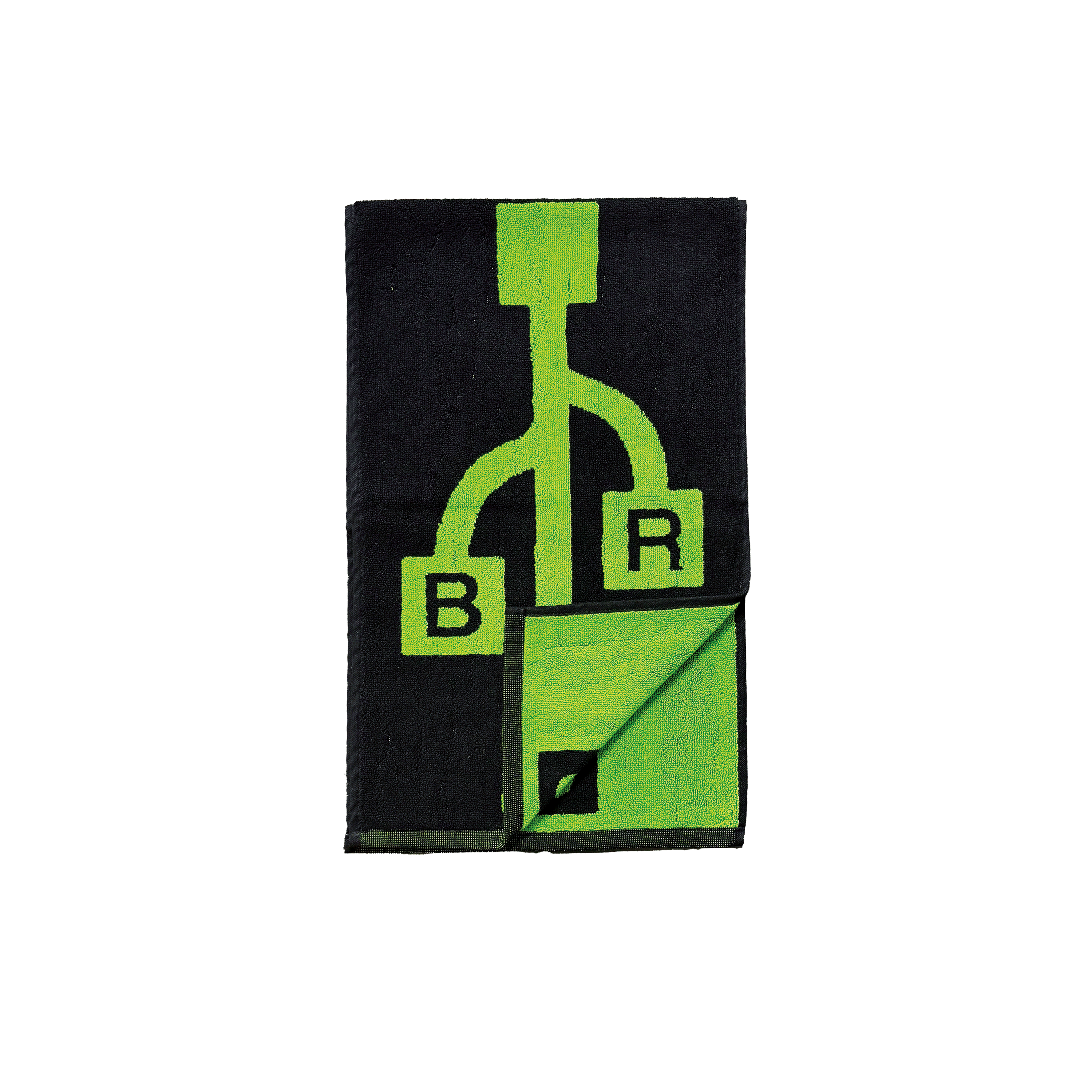 BSR Towel Black Green