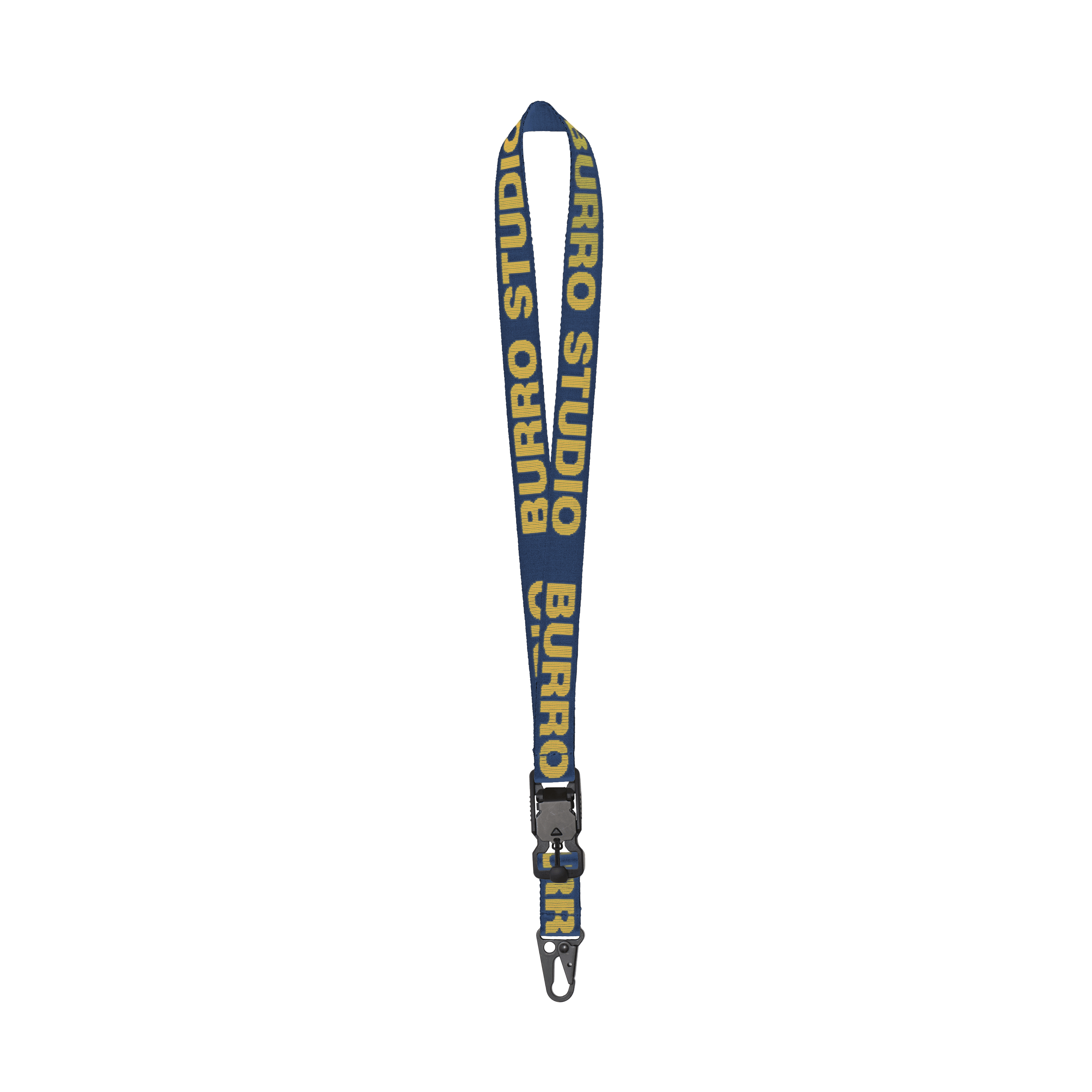 BS Lanyard Tech Blue Yellow