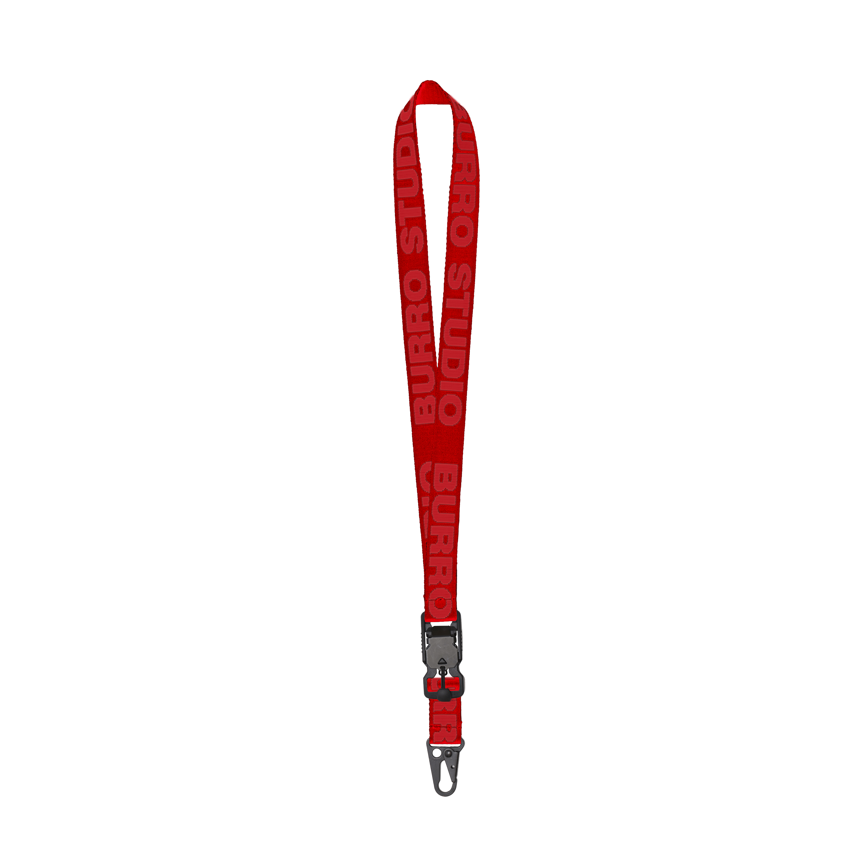 BS Lanyard Tech Red Red