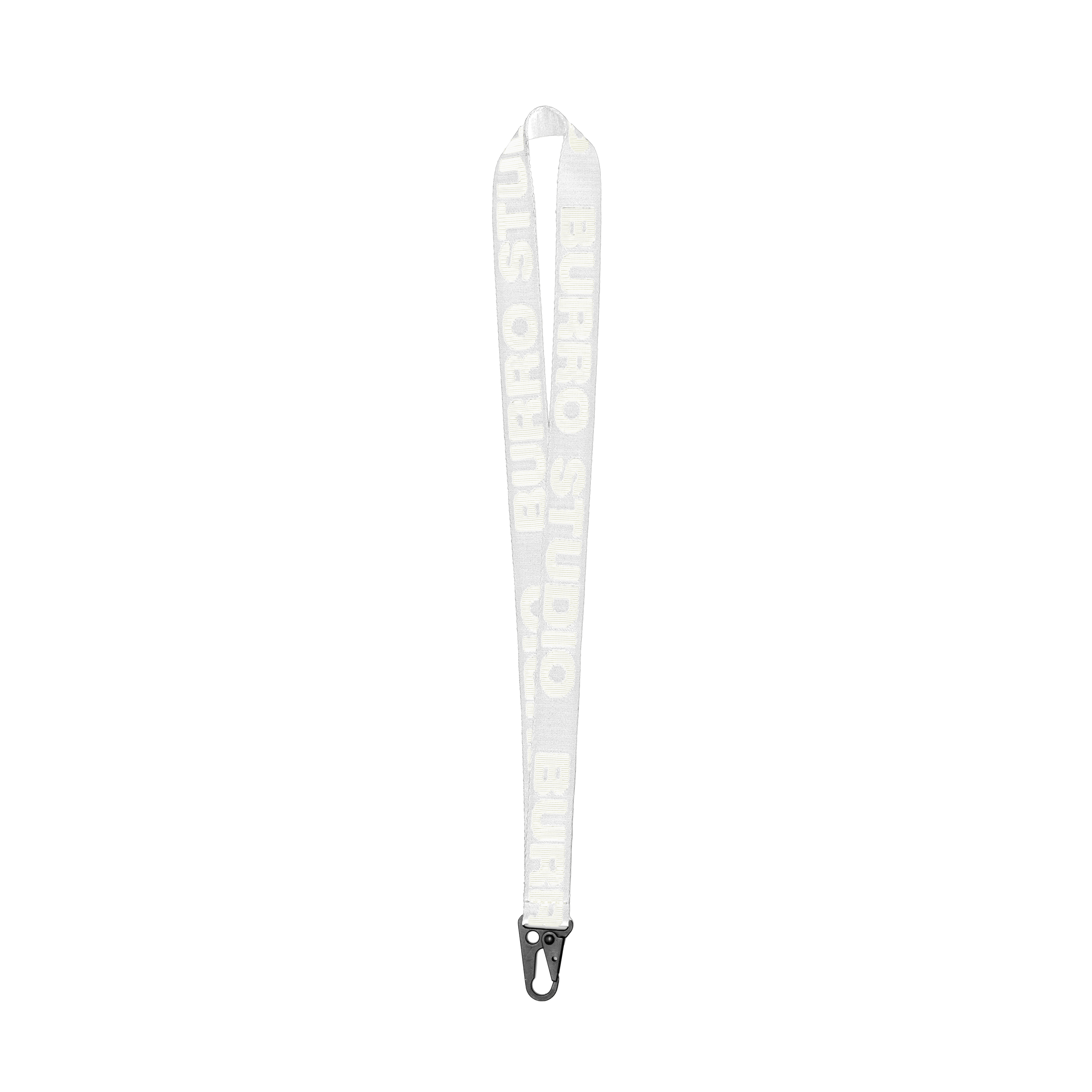 BS Lanyard White White